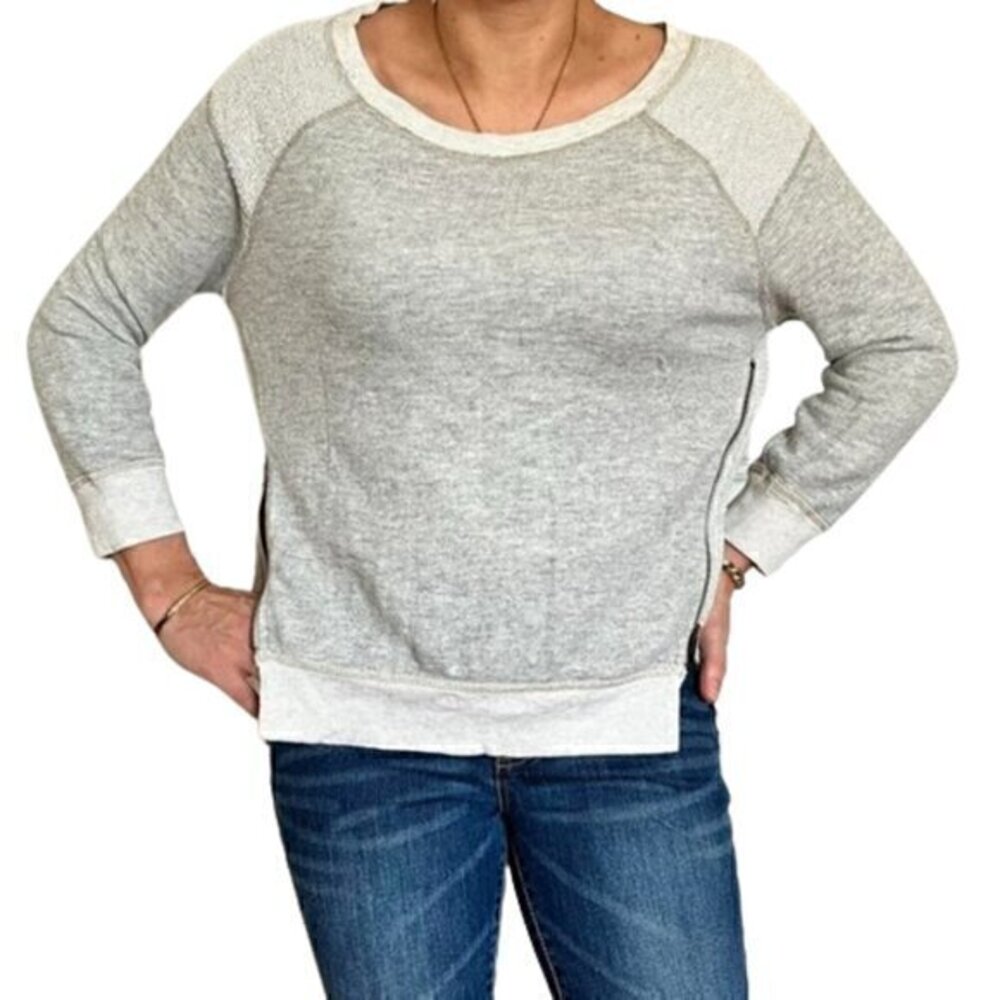 [American Eagle] Gray 3/4 Sleeve sweater - Sz S